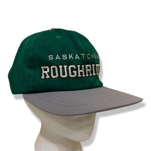 Vintage 90s Saskatchewan Rough Riders SnapBack Hat